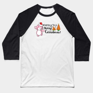 Wishing You A Merry Carrotmas Baseball T-Shirt